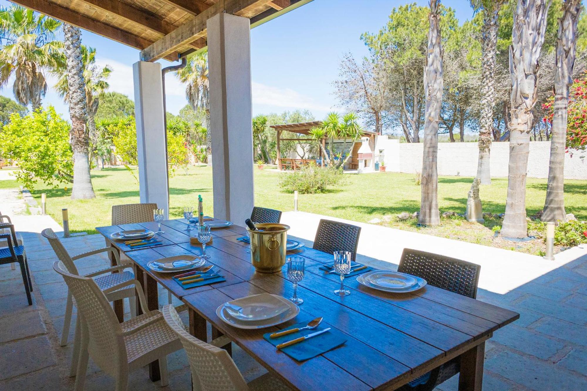 Villa El Capitano With Garden And Pool - Happy Rentals 穆罗莱切塞 外观 照片
