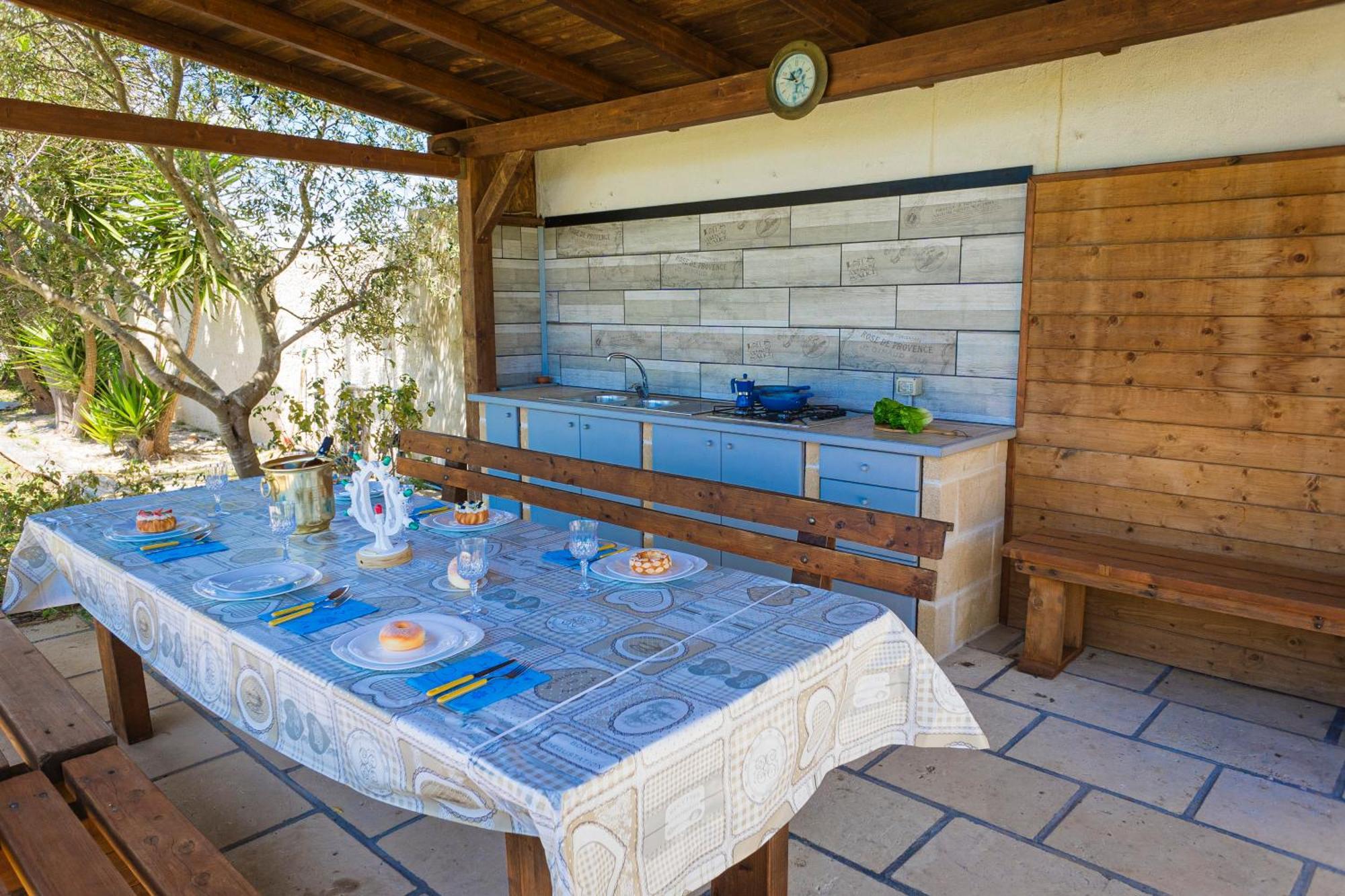 Villa El Capitano With Garden And Pool - Happy Rentals 穆罗莱切塞 外观 照片
